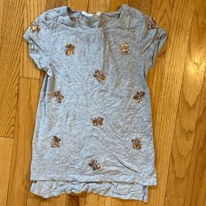 GAP Butterfly sequin shirt